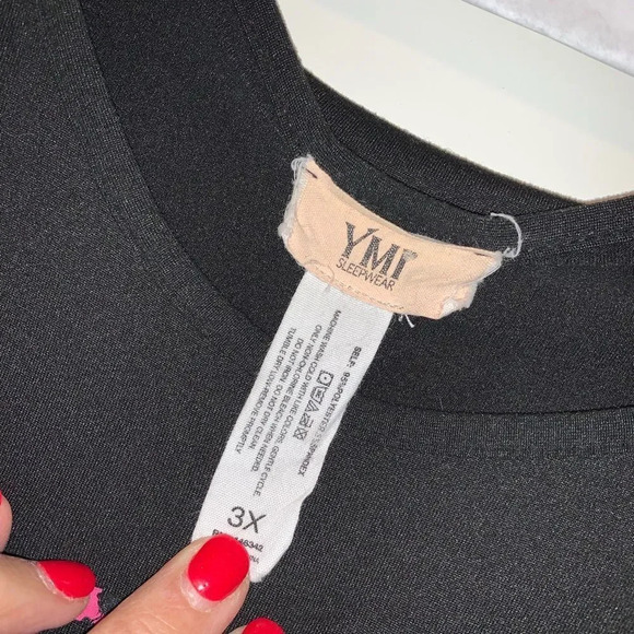 Stay Cool Pink/Black Pajama Jogger Set 3X‎ - Picture 5 of 6